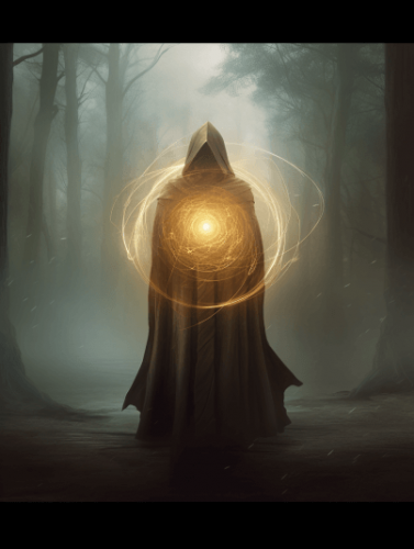 Grey_Fox_Content_Depict_a_mysterious_man_wearing_a_cloak_with_h_6643d747-317b-46d3-9d65-07737878b4ed