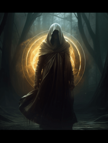 Grey_Fox_Content_Depict_a_mysterious_man_wearing_a_cloak_with_h_71cd4d44-e1e4-43bb-8fa1-fb2de1dfe483
