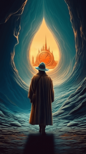 Grey_Fox_Setting_is_at_the_edge_of_a_portal_to_another_dimensio_a8f2411f-c132-420b-9463-773b9701e811