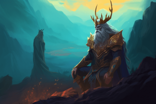 Grey_Fox_Setting_is_bright_colorful_ethereal_kingdom_34f7fb58-9bc8-4e08-be84-70c32549d9cc