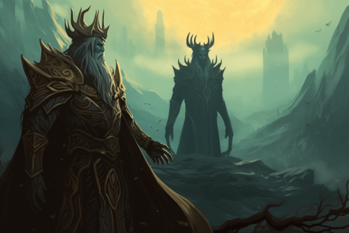 Grey_Fox_Setting_is_bright_colorful_ethereal_kingdom_955a9c9d-e4b1-4823-b878-b8ffe9a155a5