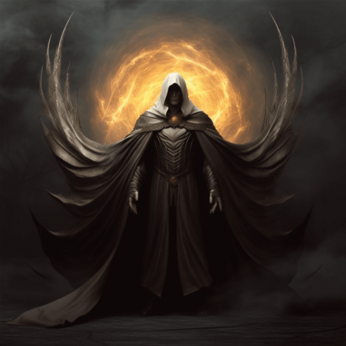 Grey_Fox_give_the_man_in_the_cloak_a_pair_of_white_firey_wings__81aa9572-7a2a-44ce-a3c2-7499e2ec927c