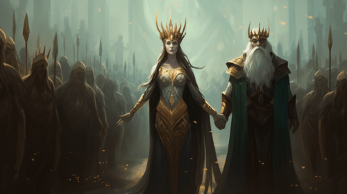 greyfox7656_redo_source_image_with_an_army_behind_the_king_and__0a35fdfa-a937-4c2b-96f5-1f750f17c3a4